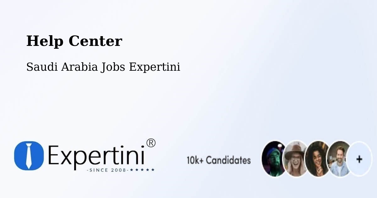 Help Center – Ash Shafā - Saudi Arabia Jobs Expertini